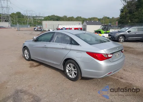 2012 Hyundai Sonata Gls from USA, damaged, VIN 5NPEB4AC8CH348801